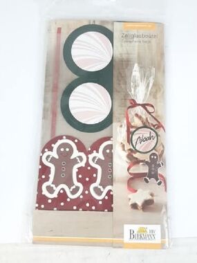 Birkmann Cellophane Bags with tags and ribbons